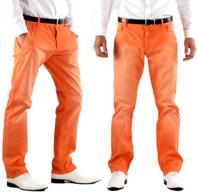 Mens-orange-pants